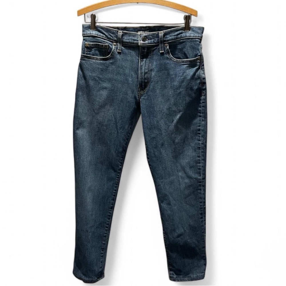 Lands End Men’s Square Rigger Jeans Waist 32 Inseam 28